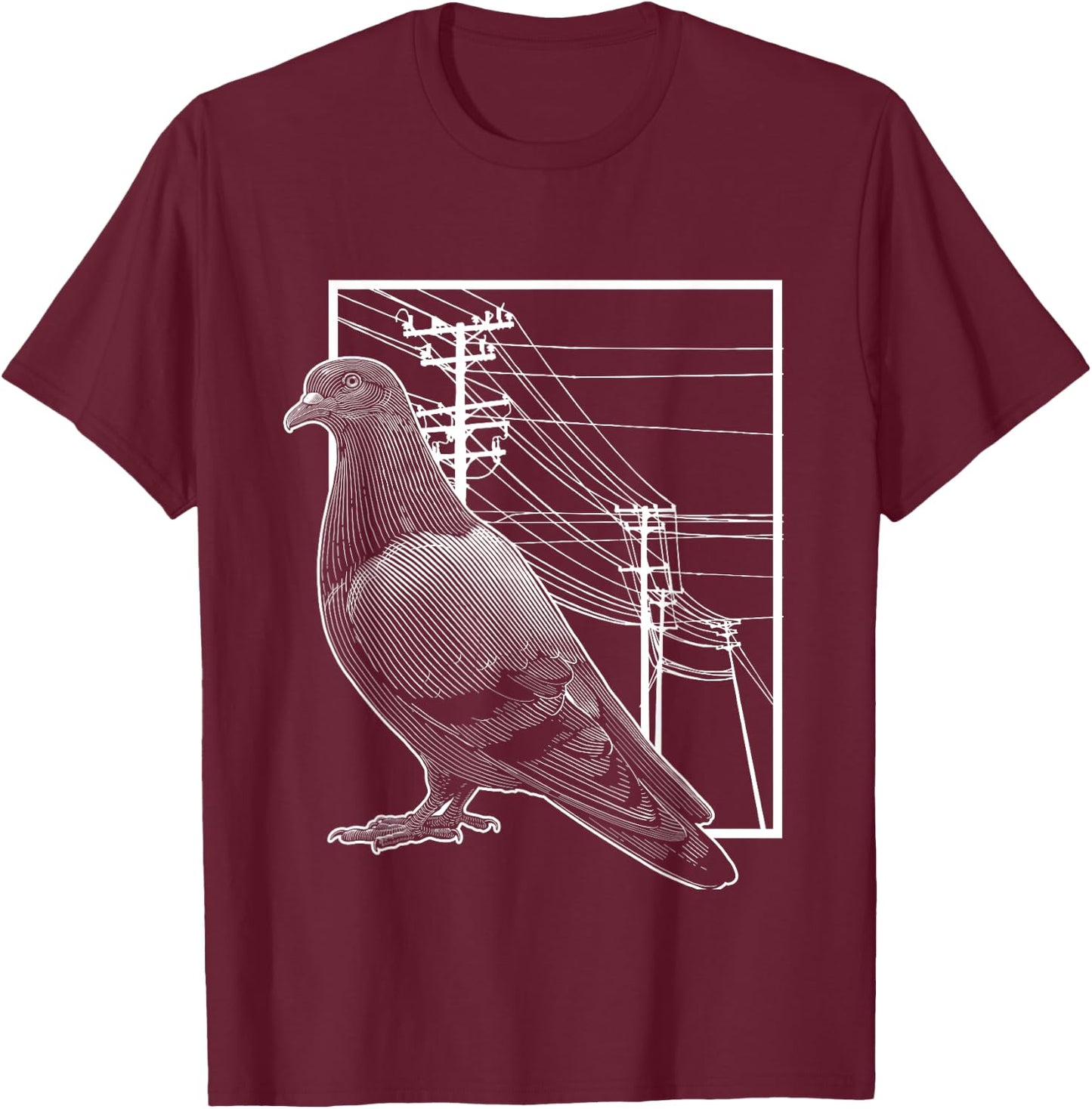 Bird Gift Pigeon Breeder Pigeon T-Shirt - T-Shirt | Maroon