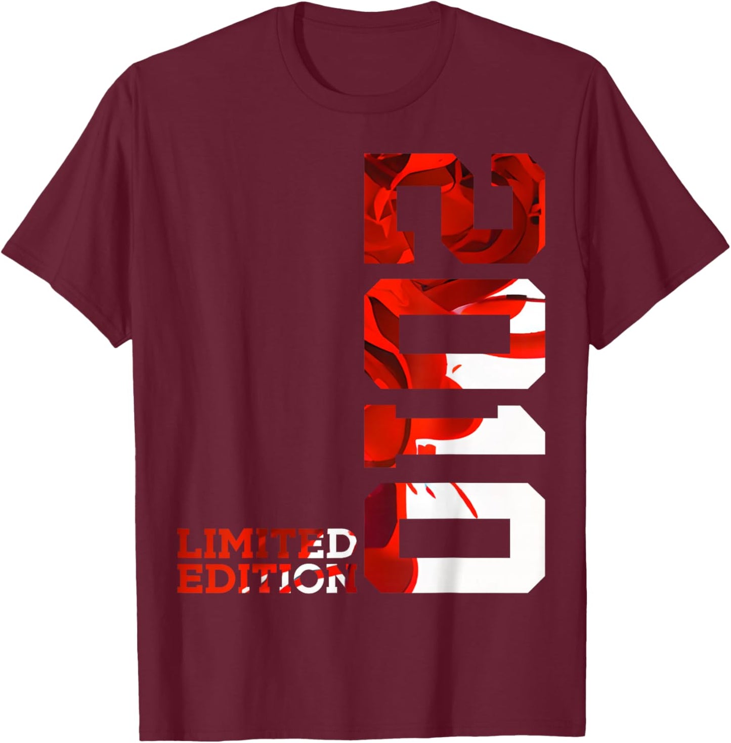 16 Years 16th Birthday Limited Edition 2010 T-Shirt - T-Shirt | Maroon