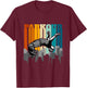 Parkour shirt for boys, parkour for kids, parkour for girls T-Shirt - T-Shirt | Maroon