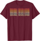 Retro 70s Drupal Developer Job Title T-Shirt - T-Shirt | Maroon