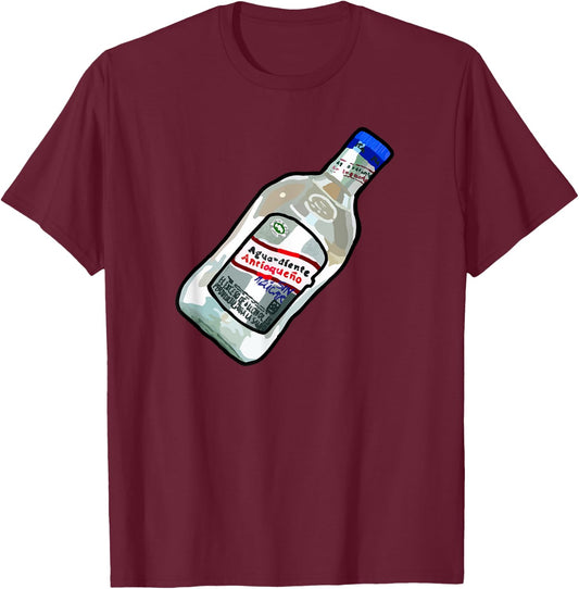 Parcero Aguardiente Decolombia From Colombia Parceros T-Shirt - T-Shirt | Maroon