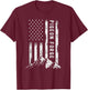 Patriotic Outdoors Smoky Mountains Tennessee Pigeion Forge Women Kids Men T-Shirt - T-Shirt | Maroon