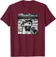 Bad David Michelangelo smoking cigar T-Shirt - T-Shirt | Maroon