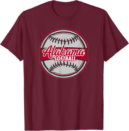 Alabama Softball T-Shirt - T-Shirt | Maroon