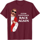Guess Who's Back Back Again Easter Day Jesus Funny Christian T-Shirt - T-Shirt | Maroon