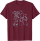 Father Son Dirt Bike Riding MX Motocross Biker T-Shirt - T-Shirt | Maroon