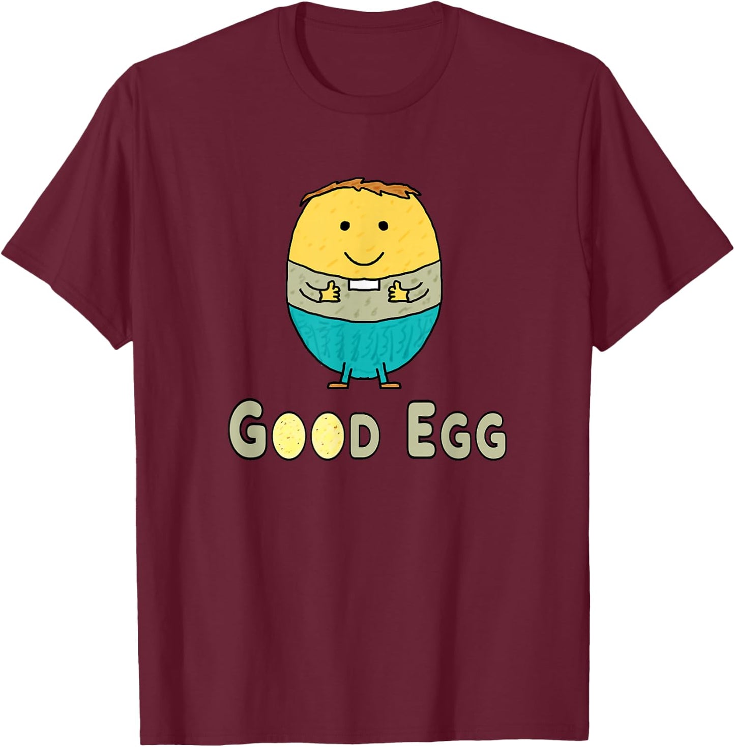 Good Egg T-Shirt - T-Shirt | Maroon