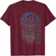 Valhalla & Viking Compass - Odin Design T-Shirt - T-Shirt | Maroon