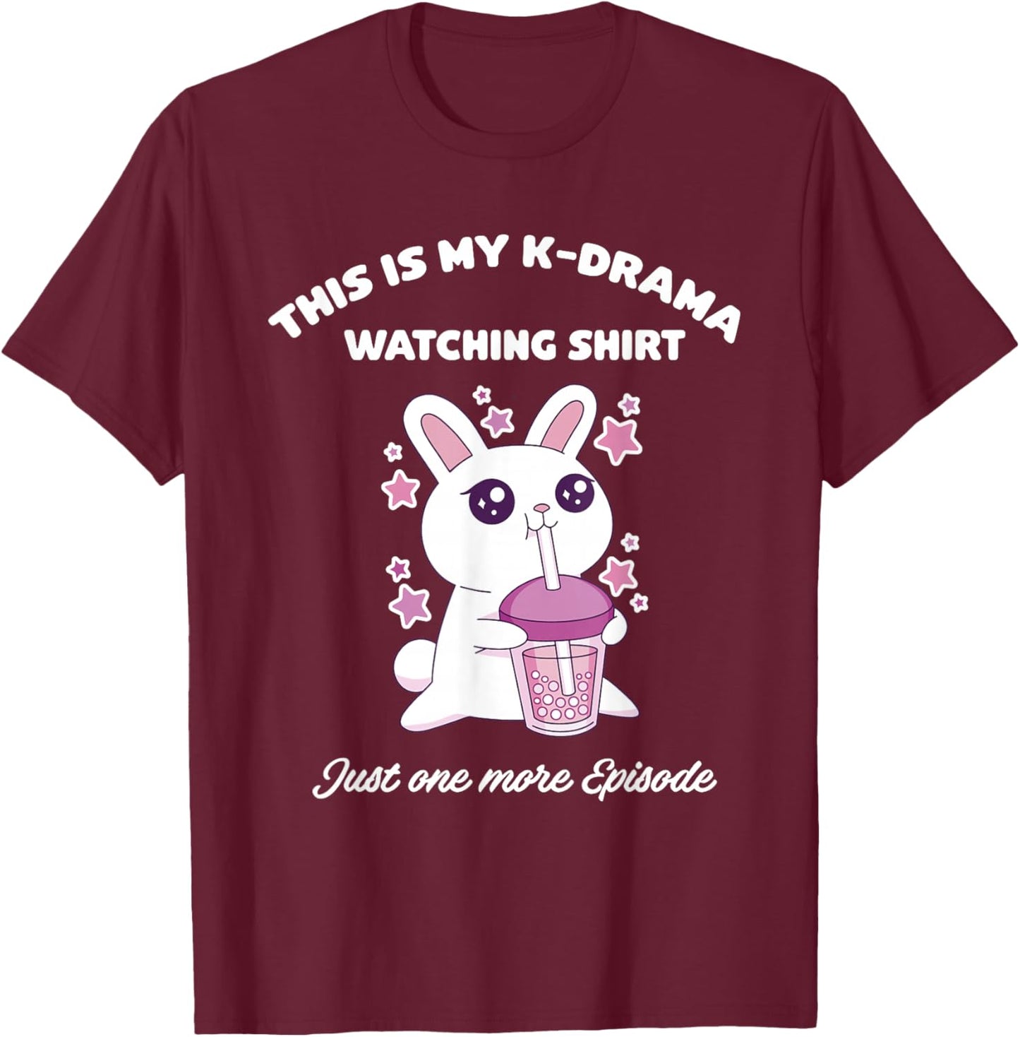 Korean Drama Kdrama Finger Heart T-Shirt - T-Shirt | Maroon