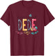 Blessed to be called Dede Colorful gifts-Grandma T-Shirt - T-Shirt | Maroon