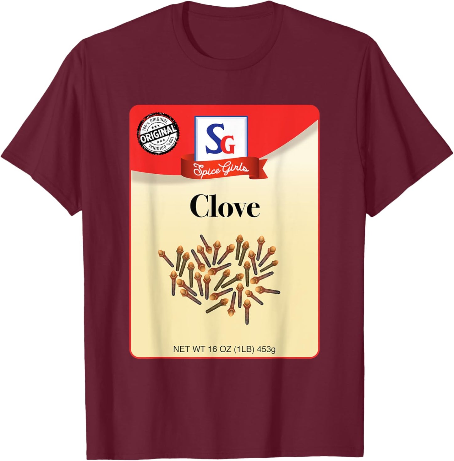 Spice Halloween Costume - Clove - Group, Girls, Women T-Shirt - T-Shirt | Maroon