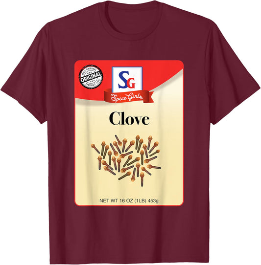 Spice Halloween Costume - Clove - Group, Girls, Women T-Shirt - T-Shirt | Maroon