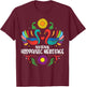 National Hispanic Heritage Month Otomi Birds Women Girls Kid T-Shirt - T-Shirt | Maroon