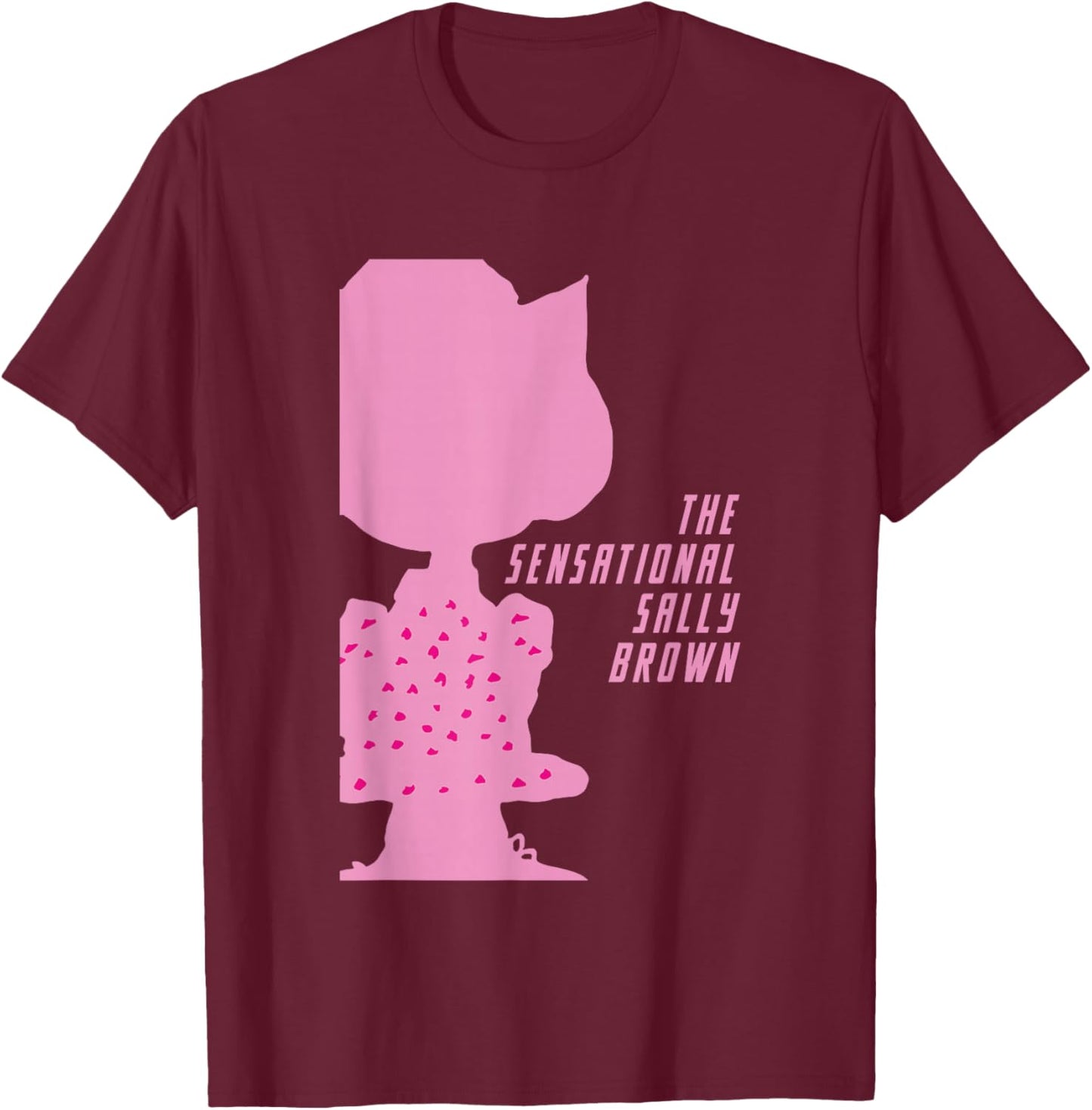Peanuts The Sensational Sally Brown T-Shirt - T-Shirt | Maroon