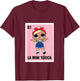 La Mini Toxica Mexican Bingo Card Game Spanish Baby Girl T-Shirt - T-Shirt | Maroon