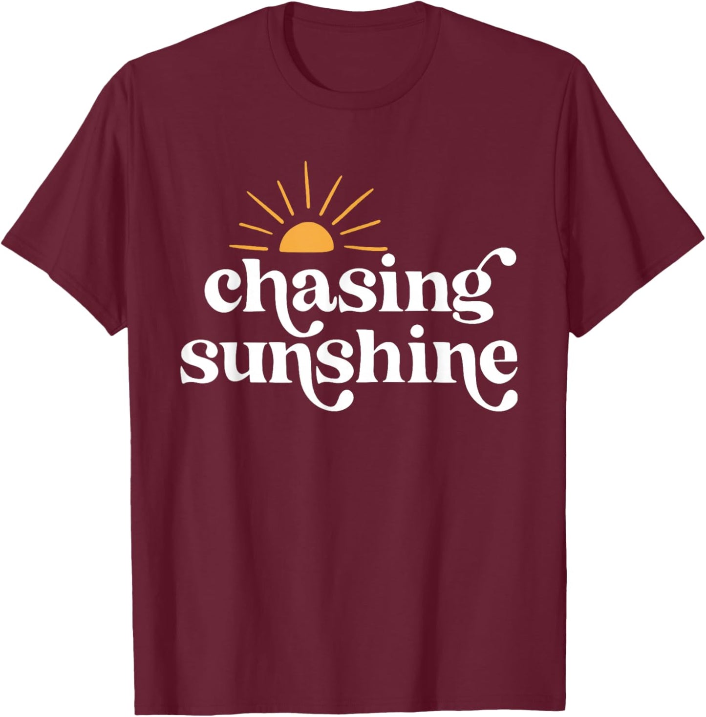 Chasing Sunshine Mamas Sunshine Matching T-Shirt - T-Shirt | Maroon