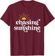 Chasing Sunshine Mamas Sunshine Matching T-Shirt - T-Shirt | Maroon