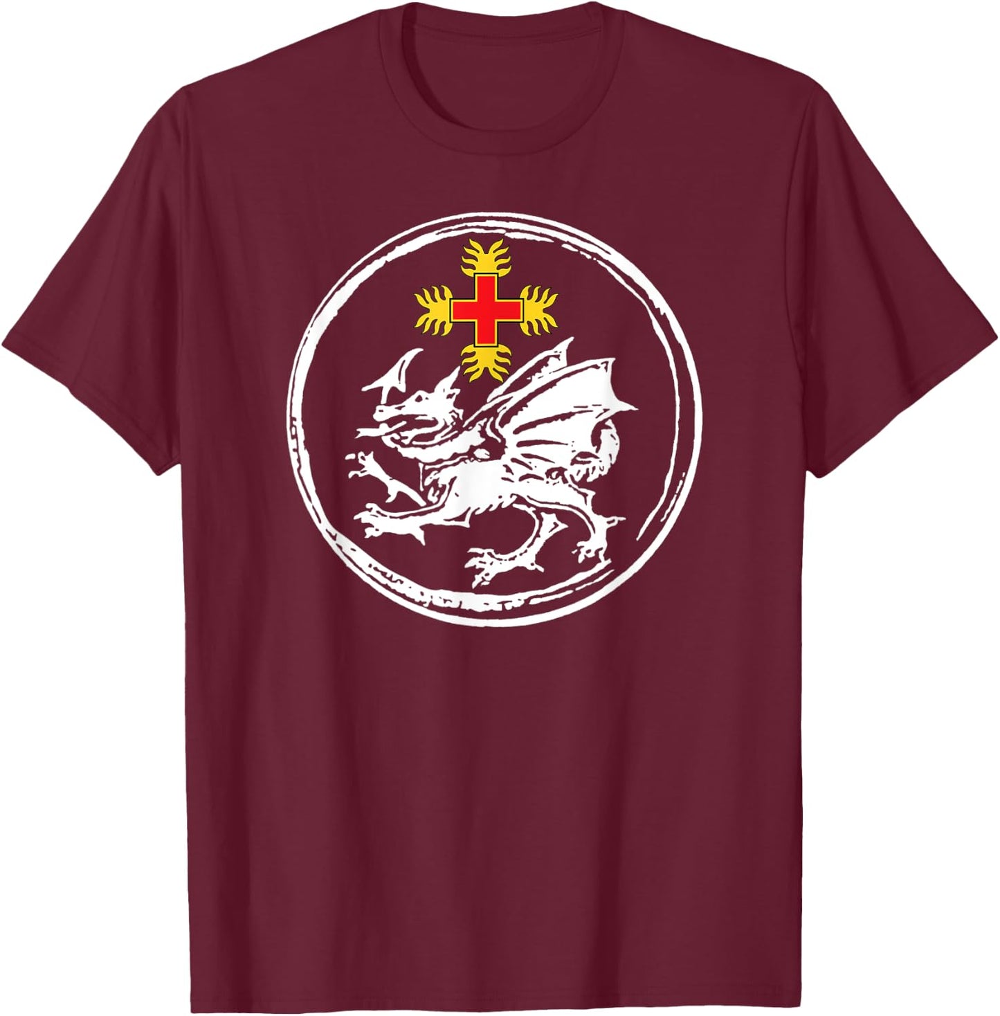 Order of the Dragon T-Shirt - T-Shirt | Maroon