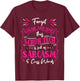 Funny Scrub Tech Surgical Technologist Women Certified T-Shirt - T-Shirt | Maroon