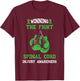 Spinal Cord Injury Warrior Winning Fight Spinal Cord Injury T-Shirt - T-Shirt | Maroon
