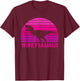 Wifeysaurus - Funny Dinosaur Lover Wife Matching Couple T-Shirt - T-Shirt | Maroon