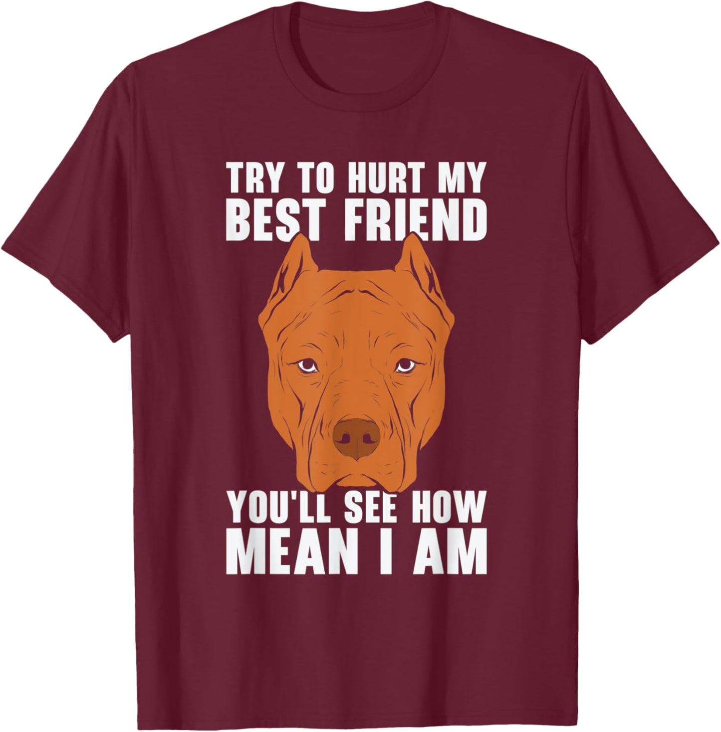 Pitbull Dog Owner American Bully Women T-Shirt - T-Shirt | Maroon