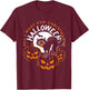 All I Want For Christmas Is Halloween Funny Cat Pumpkin Men Women T-Shirt - T-Shirt | Maroon
