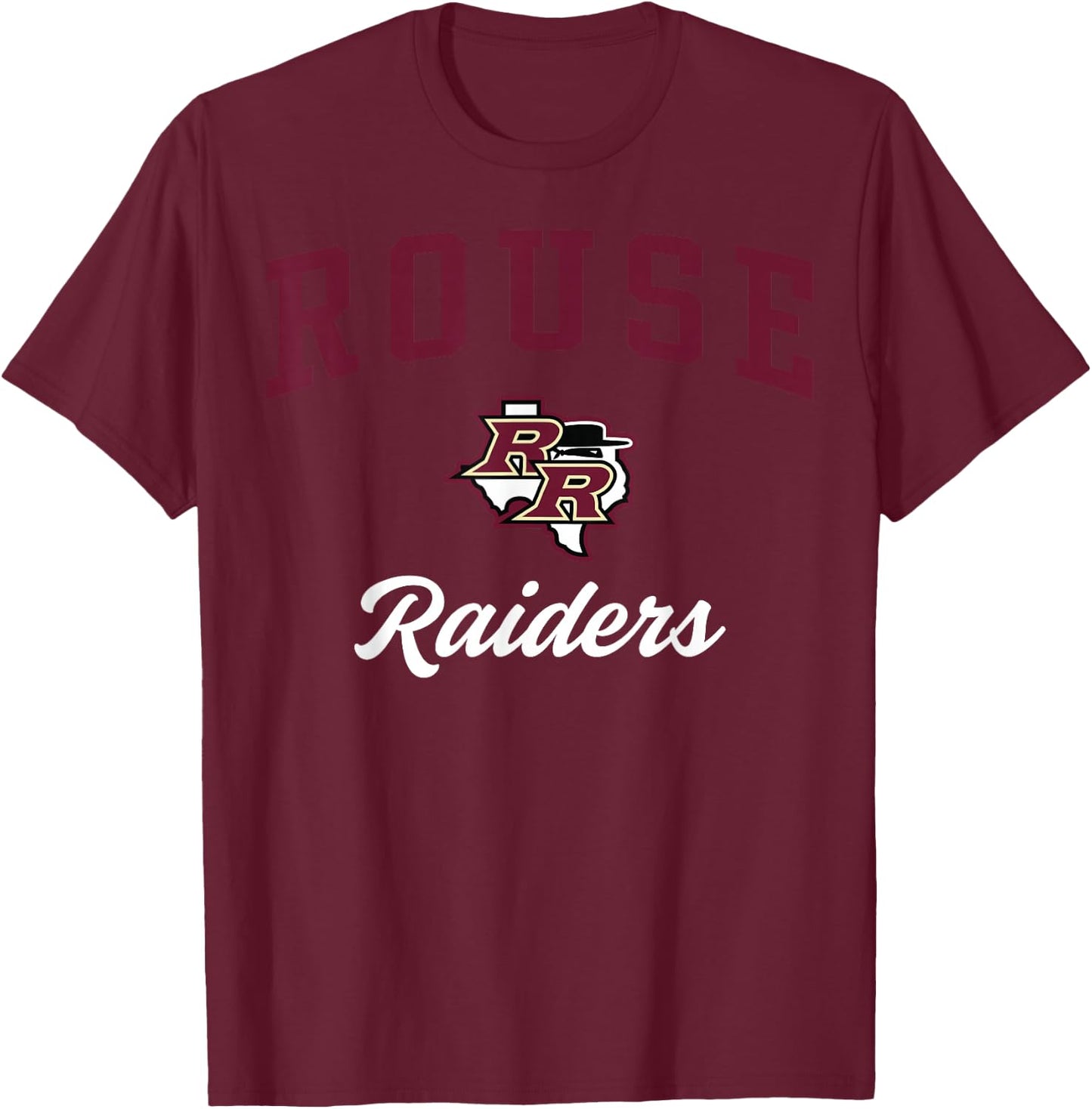 Rouse High School Raiders C3 T-Shirt - T-Shirt | Maroon