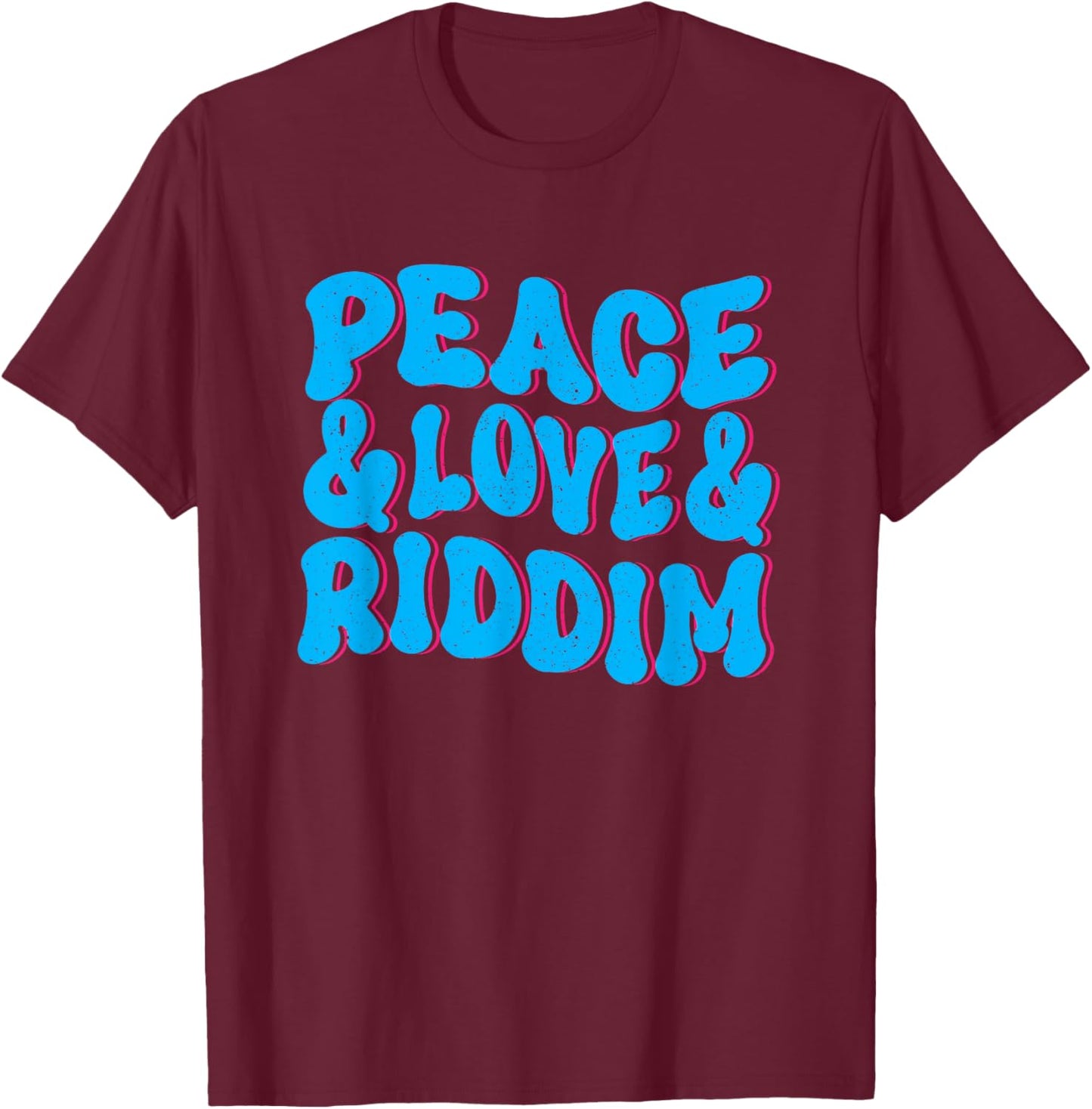Riddim Outfit EDM Music Dancing Bass Music Festival Riddim T-Shirt - T-Shirt | Maroon