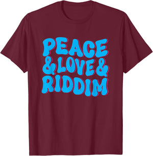 Riddim Outfit EDM Music Dancing Bass Music Festival Riddim T-Shirt - T-Shirt | Maroon