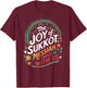The Joy of Sukkot 3 T-Shirt - T-Shirt | Maroon