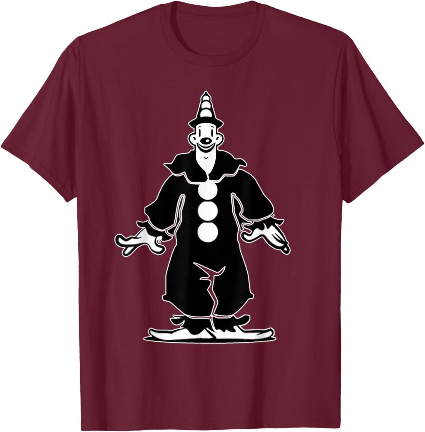 Koko the Clown T-Shirt - T-Shirt | Maroon
