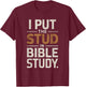 Funny Jesus Christ Religious Christian Believer Christianity T-Shirt - T-Shirt | Maroon