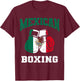 Mexican Boxing Gloves Mexico Pride Patriotic Boys Kids T-Shirt - T-Shirt | Maroon