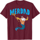 Merdad Neptune Mermaid Security Family Matching Dad Men Gift T-Shirt - T-Shirt | Maroon