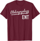Otolaryngology ENT Doctor Nurse Ear Nose Throat T-Shirt - T-Shirt | Maroon