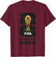 FIFA World CUP26 FIFA Gold Trophy T-Shirt - T-Shirt | Maroon