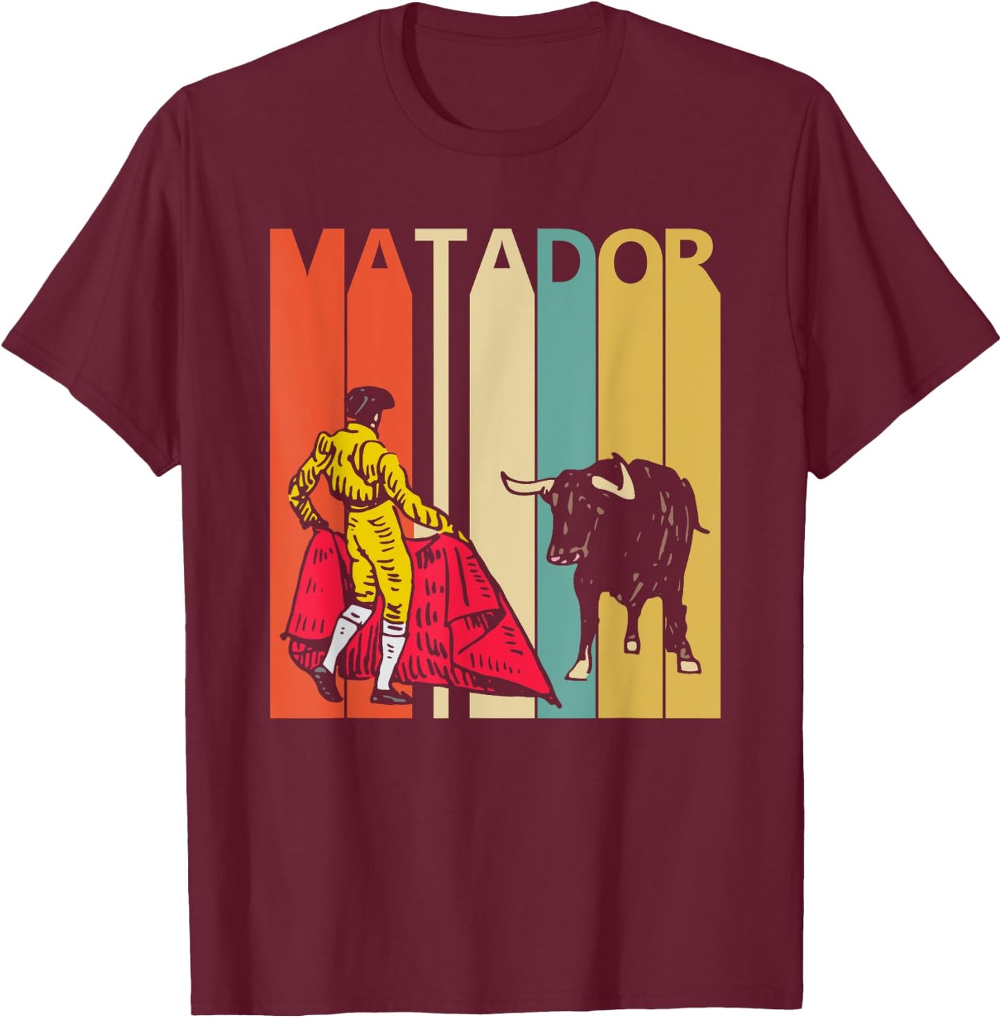 Vintage Matador - Matador Gift T-Shirt - T-Shirt | Maroon