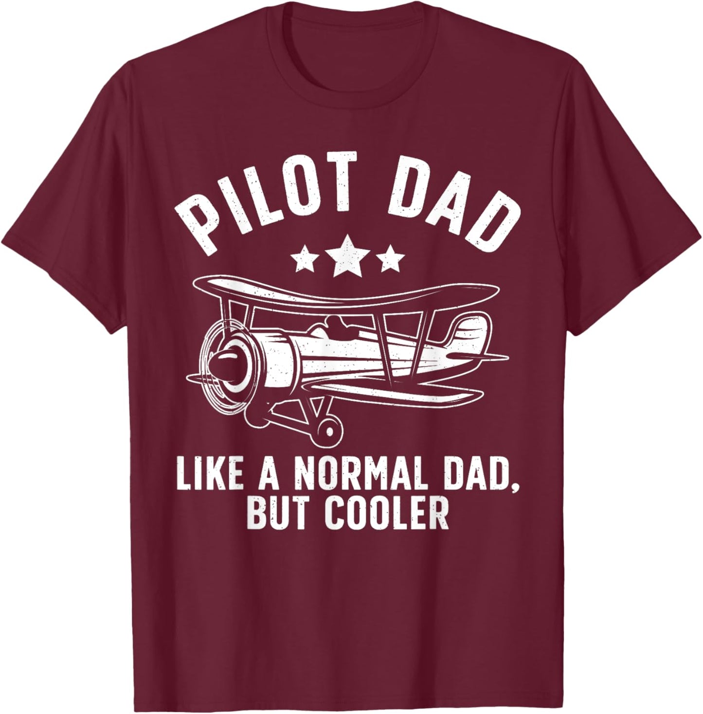 Best Pilot Art Dad Aircraft Aviation Airplane Pilots T-Shirt - T-Shirt | Maroon