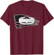 Army Combat Action Badge T-Shirt - T-Shirt | Maroon