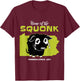 Squonk Pennsylvania State American Cryptid T-Shirt - T-Shirt | Maroon