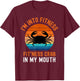 Funny Crab Leg Eating Seafood Boil Cookout Adult Men's Kids T-Shirt - T-Shirt | Maroon