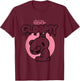 Gloomy Bear The Naughty Grizzly Horror Text Anime Manga T-Shirt - T-Shirt | Maroon