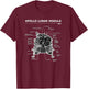 Lunar Module First Moon Landing 1969 T-Shirt - T-Shirt | Maroon