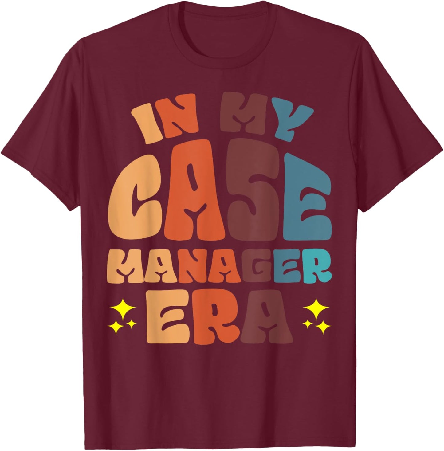 In My Case Manager Era T-Shirt - T-Shirt | Maroon