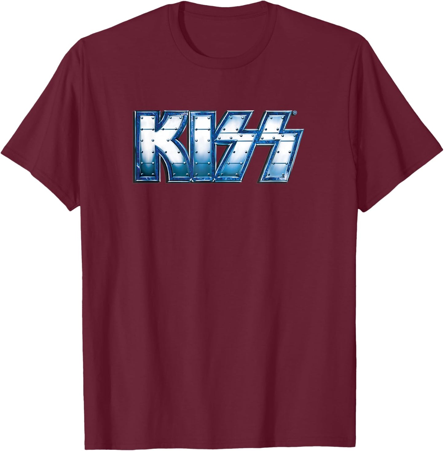KISS - Monster Logo T-Shirt - T-Shirt | Maroon