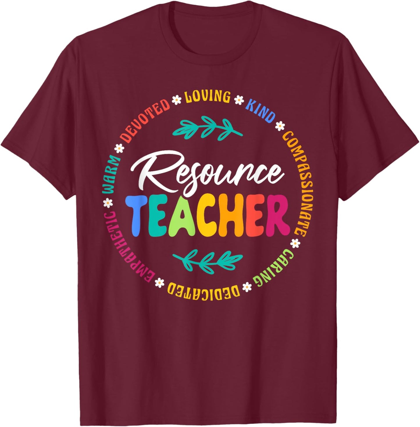 Resource Teacher Appreciation Women T-Shirt - T-Shirt | Maroon