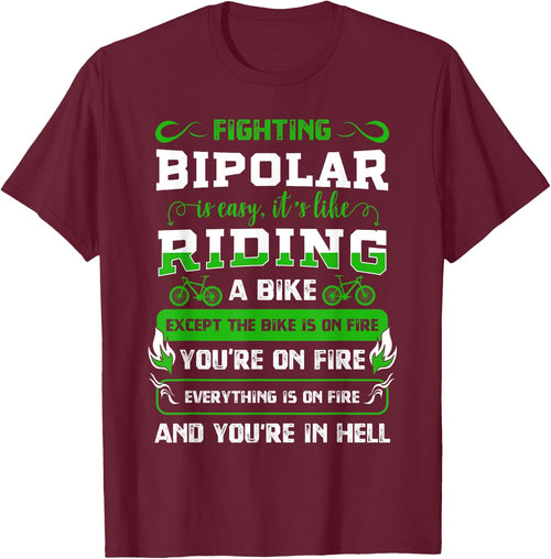 Bipolar Fighter Mania Mental Disorder Anxiety Psychosis