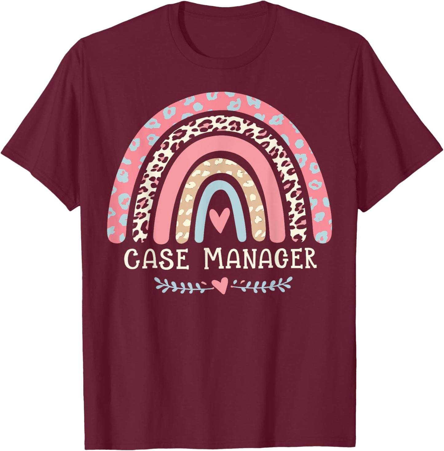 Case Manager T-Shirt - T-Shirt | Maroon