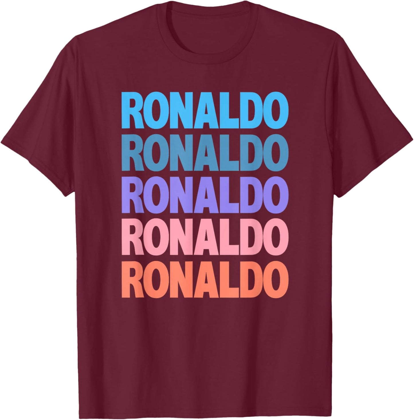 Ronaldo T-Shirt - T-Shirt | Maroon